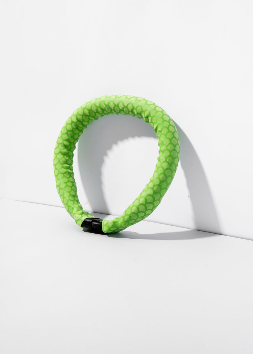 Neckweight de apnea Freediving de 1kg, color verde, perfecto para llevar un lastre ligero en el cuello para tus buceos