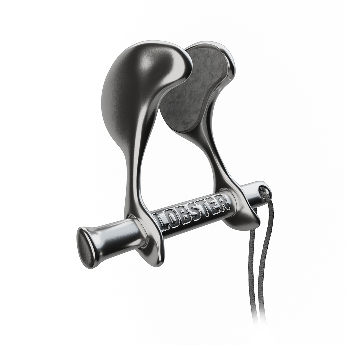 Nose Clip Lobster Silver