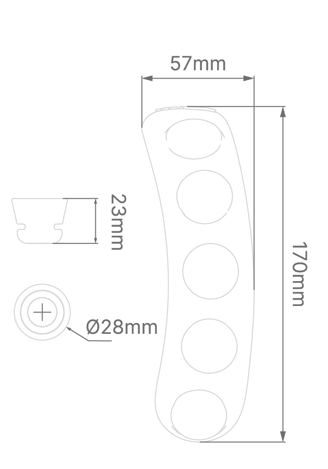 Neck weight Squid PRO LobsterWeights