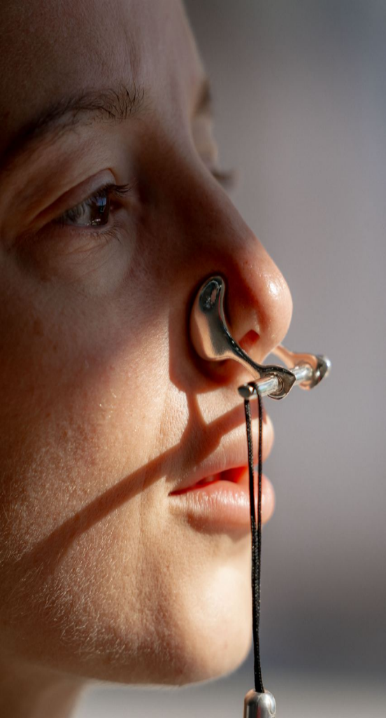 Nose Clip Lobster Silver